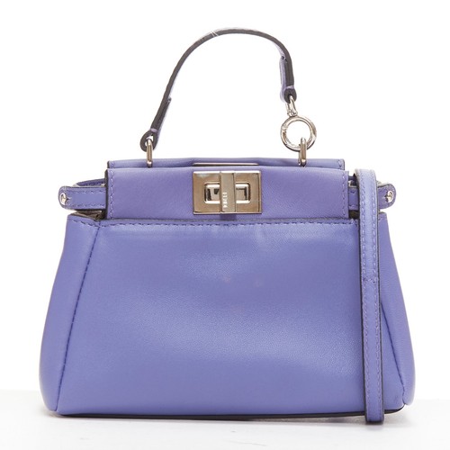 Fendi micro peekaboo purple - fendi,