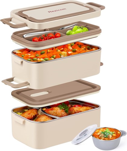 Stainless steel bento box - 2l,