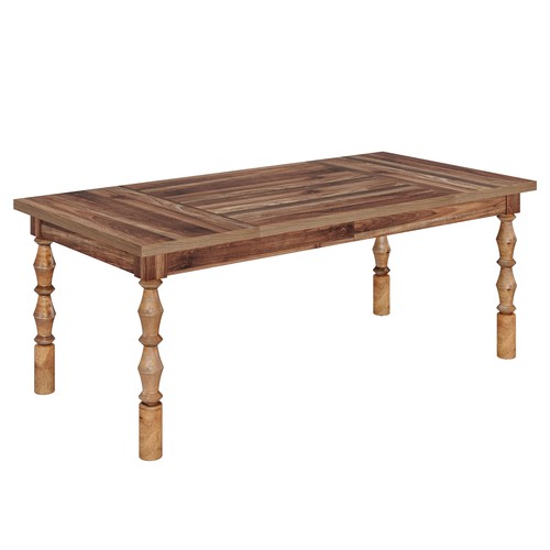 Wood dining table - 62”,