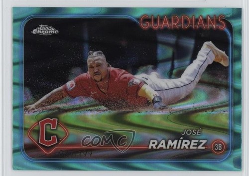 2024 topps chrome aqua raywave - chrome,
