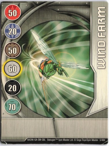 Bakugan wind farm - farm, gate