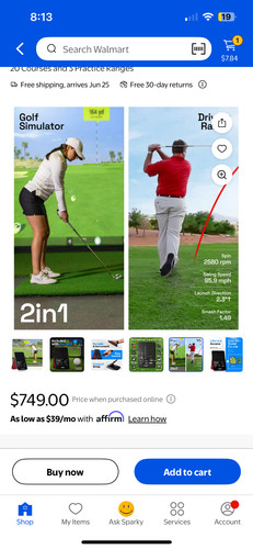 New golf simulator system in - new,