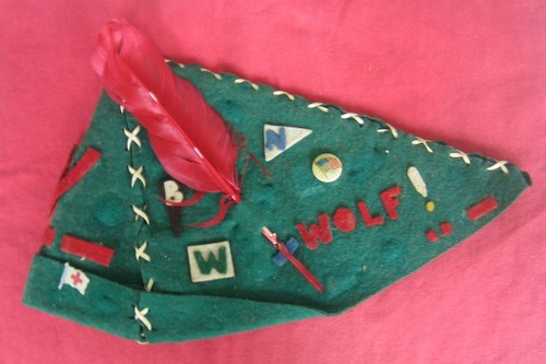 Cub scouts hat wolf - wolf, 1939