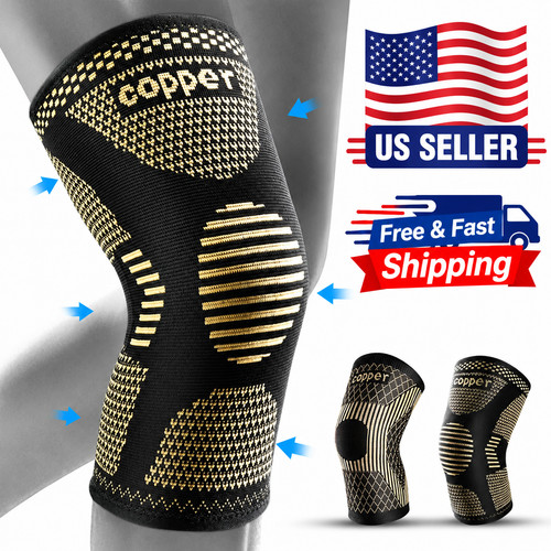 Knee sleeves copper silver - sleeves,