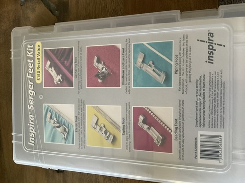 Inspira serger feet - inspira,