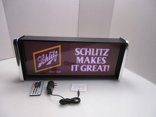 Schlitz makes great led - makes,