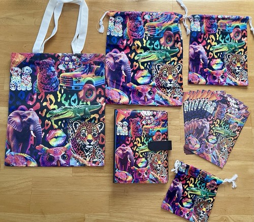 Lisa frank binder paper - lisa, binder-paper-tote