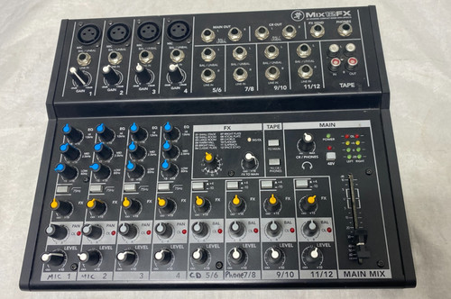 Mackie mix12fx audio - mackie,