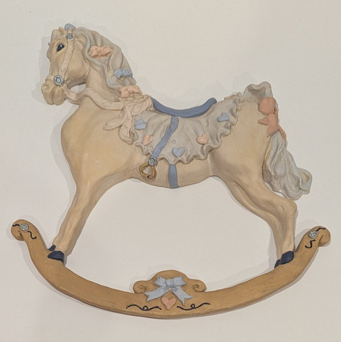 Vintage rocking horse hanging - rocking,