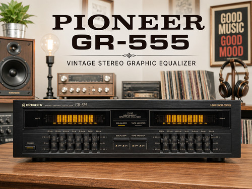 Pioneer 555 rare - gr-555, 🌈rare🌈