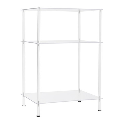 Clear acrylic side - acrylic, table,