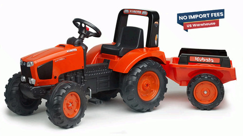 Kubota m135gx pedal tractor - m135gx, w/
