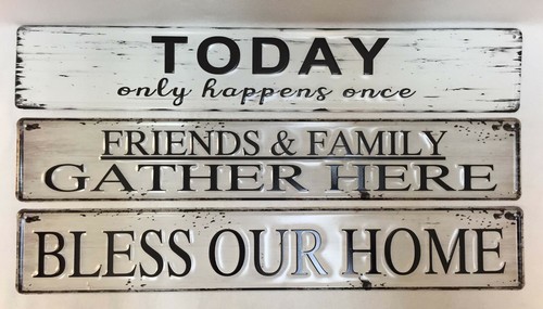Metal sign wall hanging - hanging, family