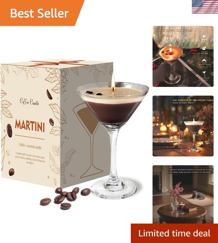 Espresso martini candle unique - espresso,