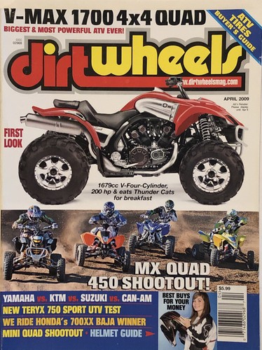 Dirt wheels magazine - magazine, yamaha