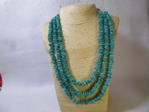 Natural turquoise heishi - heishi, disc
