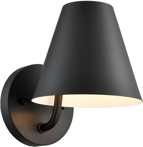 Industrial black wall sconce - industrial,