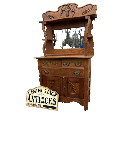 67261 antique victorian oak - 67261,