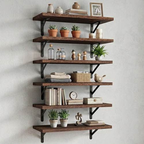 Pack 6in wood floating - pack,