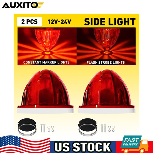 Clearance marker red led - marker, 2x