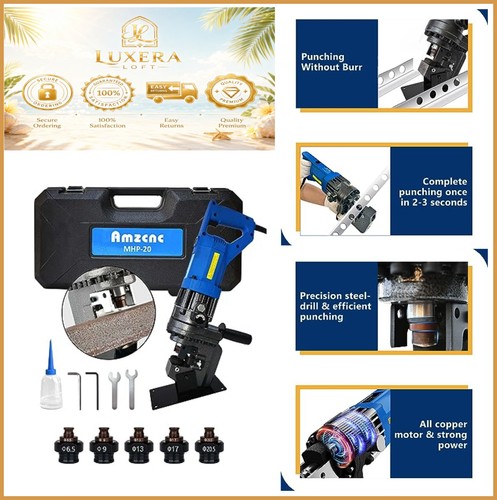Electric hydraulic hole punch - electric,