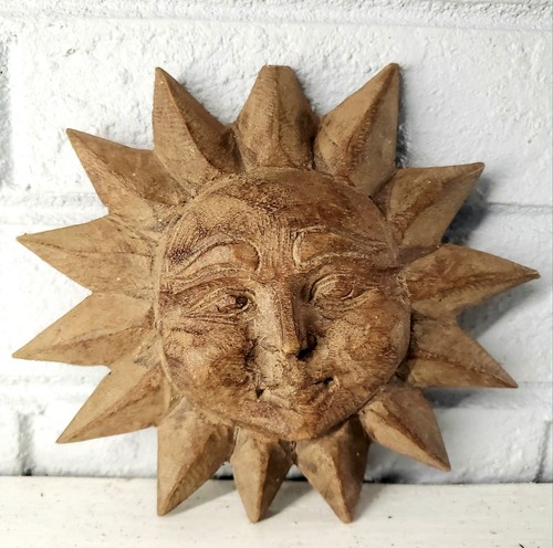 Old sun face - 7"x,