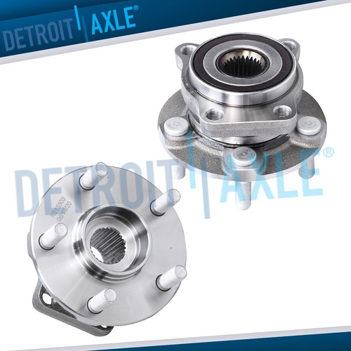 Pair front wheel - bearing, hub