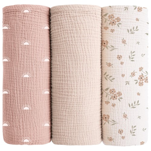 Konssy muslin swaddle blankets - muslin,