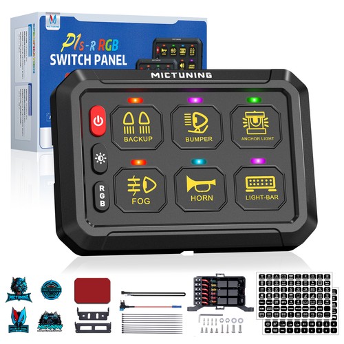 Rgb gang switch - 6, 720w