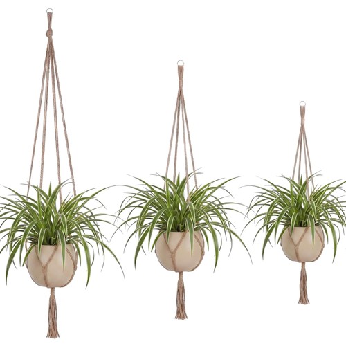 Large macrame plant - large, hanger