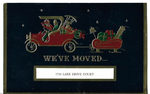 Vtg christmas card - vtg,