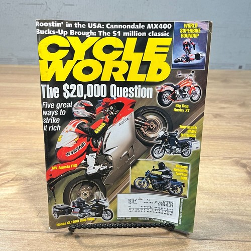 Cycle world magazine august - world,