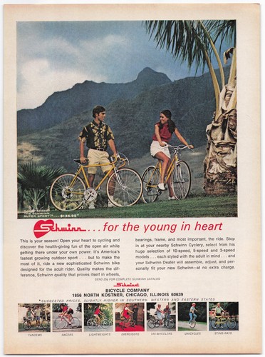 Schwinn bicycle super - ad,