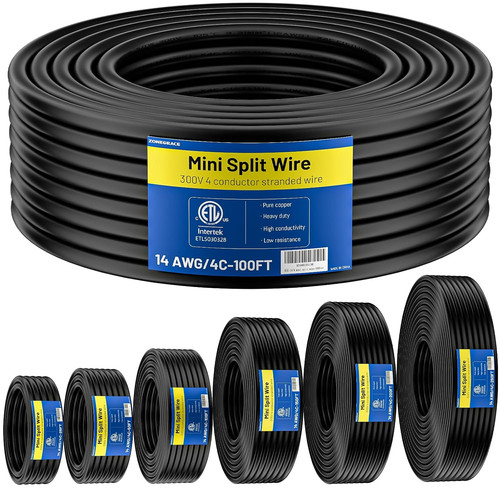 100ft mini split - mini, cable