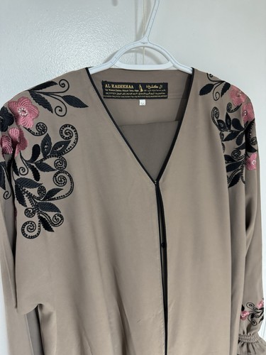 Brown beautiful embroidered - brown,