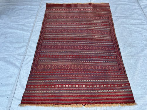 Antique afghan jajim kilim - afghan,