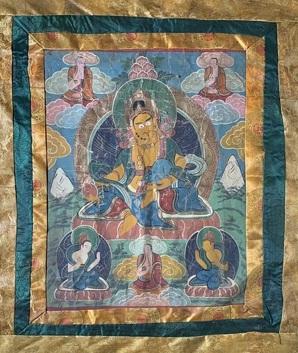 Antique tibetan thangka - antique,