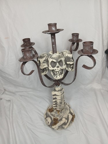 Gothic skull candelabra arm - skull, 5