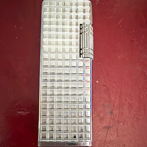 Dupont silver tone grid - tone,