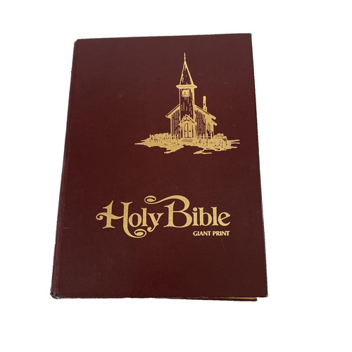 Vintage 1975 holy bible kjv - vintage,