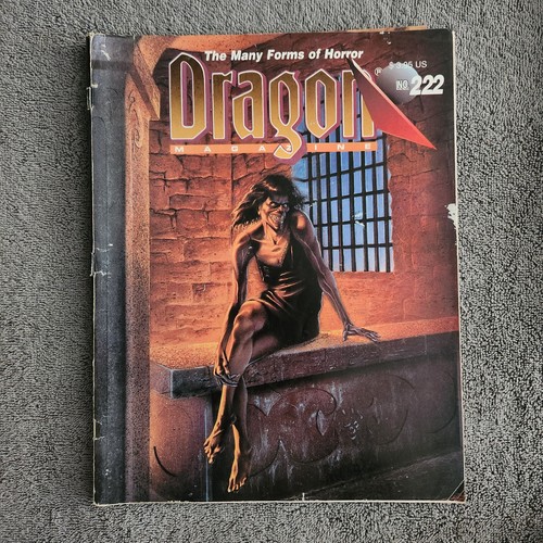 Dragon magazine 222 tsr - dragon,