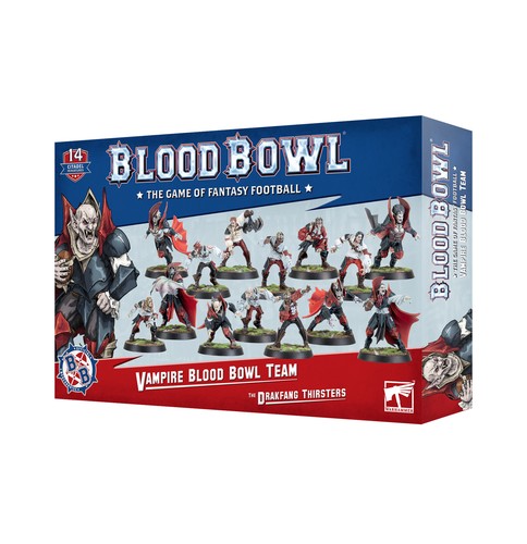 Blood bowl vampire team - blood,