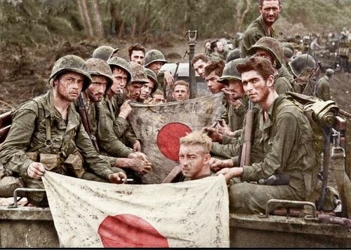 Marines with captured - us,
