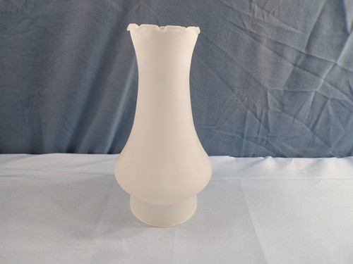Vintage clear satin glass oil - satin,