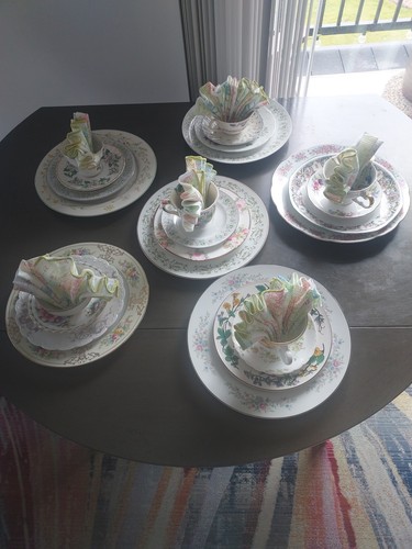 Garden party place settings - party,