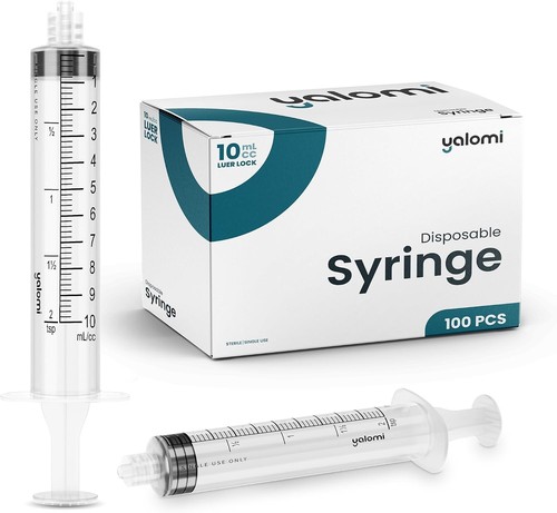 10ml luer lock syringe - luer, (no