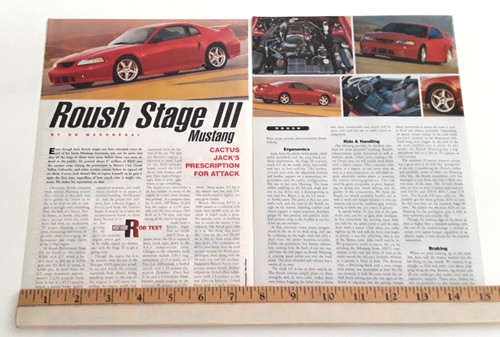 Roush stage iii mustang - stage,