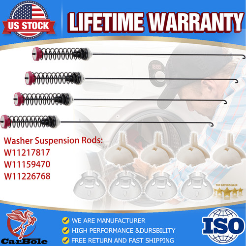 4pcs washer suspension rods - 4pcs,