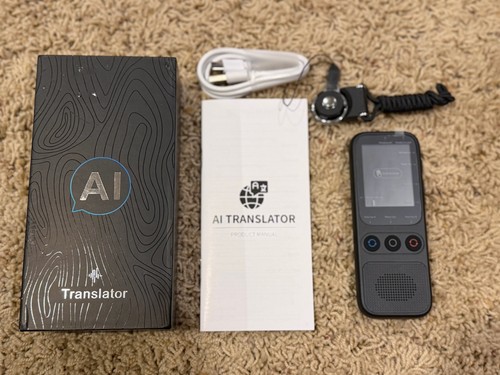 Voice translator device - ai,