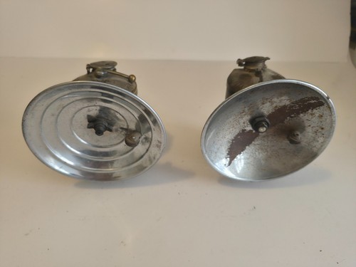 Vintage carbide miners lamps - miners,